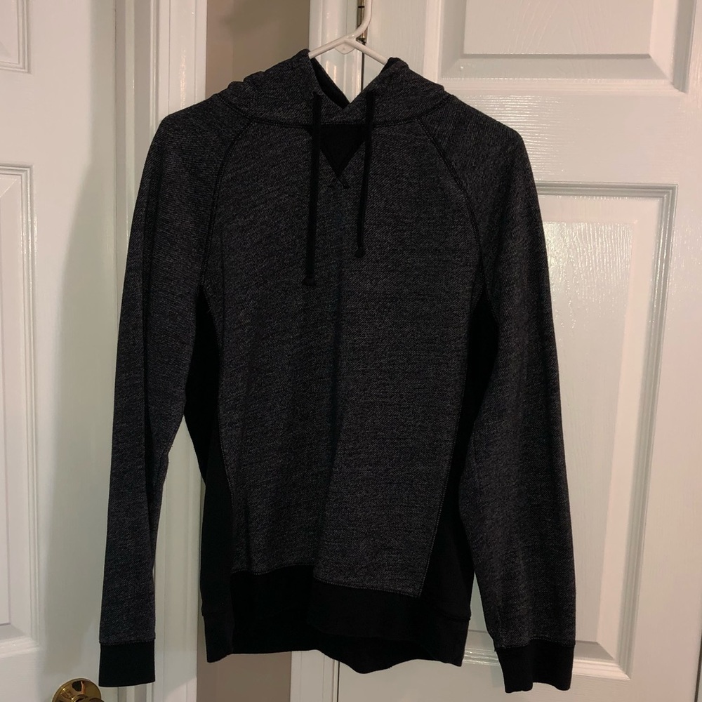 Hoodie black and gray